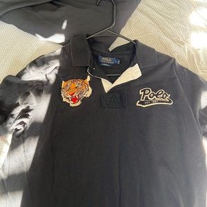 Black Ralph Lauren polo shirt